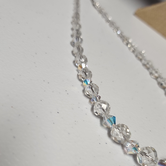 Elegant Crystal Necklace 20 inch Glow  0002 - Picture 6 of 16